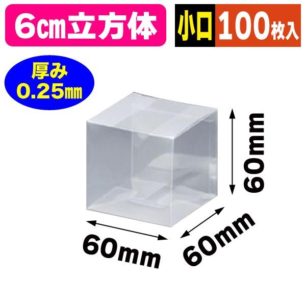 （立方体）クリアケースPNNタイプ60【小口】/100枚入（OPNN-60Z）
