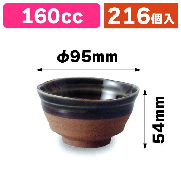 【2021新春福袋】 （和陶器）塩河 赤茶/216個入（TTM-MH021） デザート椀、サンデーカップ