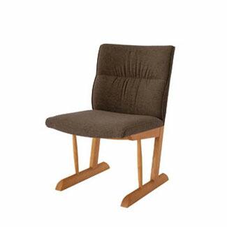 未使用】アームチェア ／ キャスター付き 飛騨家具 ナラ無垢材 飛騨