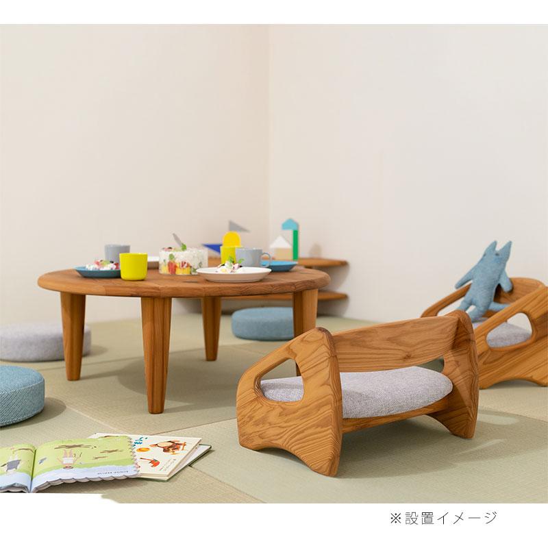 飛騨産業 フロアチェア 杉座 SUGIZA スギ 杉圧縮板目材 節入り ZS250AJ