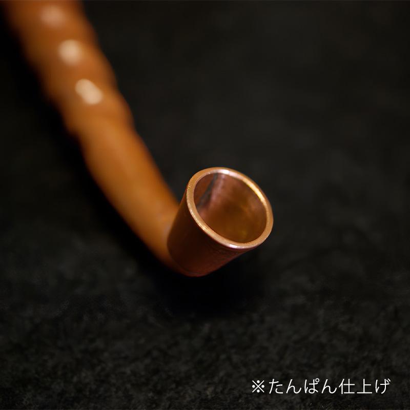 銅 ねじり煙管 逆手綱 きせる キセル 喫煙パイプ 日本製 爆買 : 無垢材