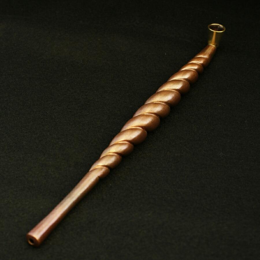 銅 手綱煙管 きせる キセル 喫煙パイプ 職人の手によるハンドメイド