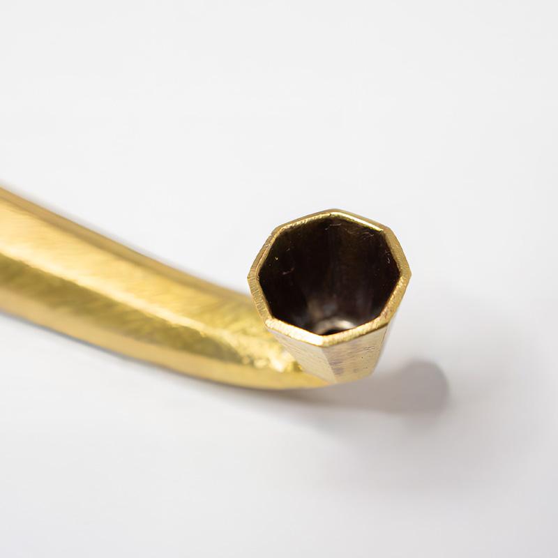 真鍮 煙管 きせる キセル ブラス 八角形 喫煙パイプ 日本製 爆買