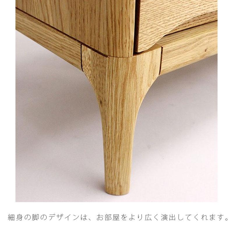 ローチェスト ハイチェスト 収納家具 衣類収納 110 90cm 脚付 シンプル 北欧 オーク材 low/hi chest ロー/ハイ チェスト ストリーム stream 久和屋 爆買の画像