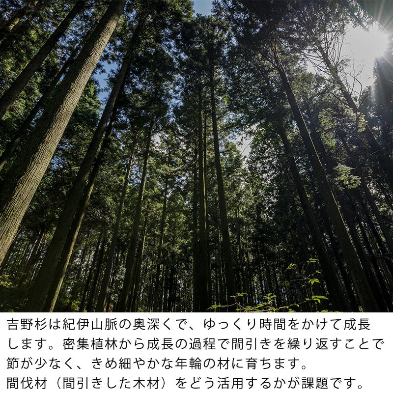 吉野杉 間伐材の丸太スツール 椅子 プランターシェルフ プランタースタンド サイドテーブル オイル仕上げ 日本製 爆買_1
