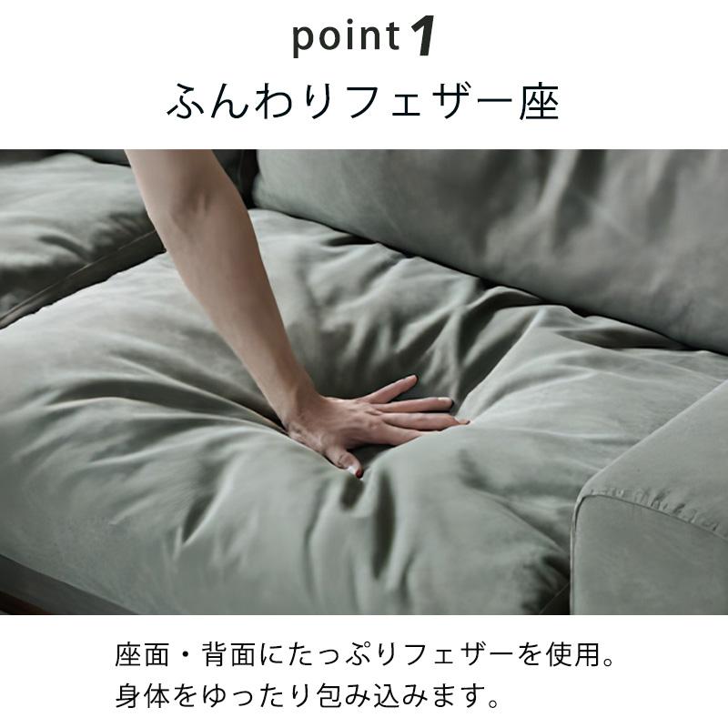 正規品 ダイニングソファ 1P 2.5P 3P 肘付きソファ ヘッドレスト アームテーブル グリーン ダークグレー BARRET バレット COMFORM コンフォーム 爆買_1