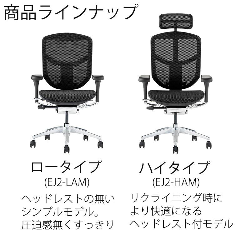 美品　エルゴヒューマン エンジョイ enjoy エルゴヒューマン（Ergohuman） 正規品 ビジネスチェア オフィスチェア