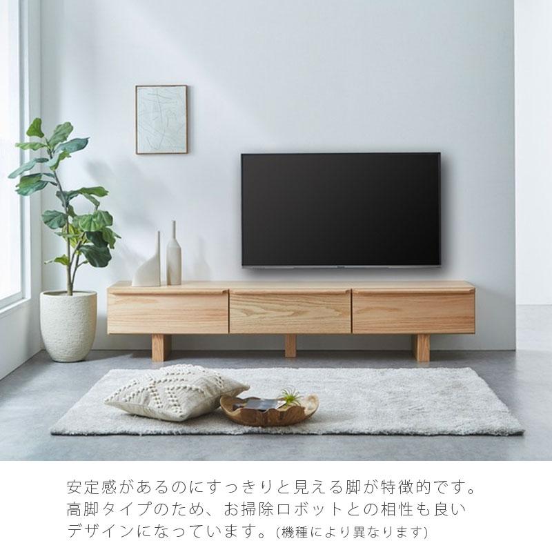 TVボード AVボード ローボード 180cm 200cm 引出し付き 突板ガラス ウォールナット オーク GENT TV board ジェント テレビボード NIPPONAIRE ニッポネア 日本製｜hakoya8｜10