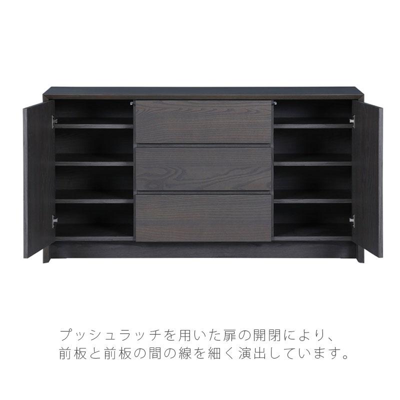 正規品 (開梱・設置無料) サイドボード キャビネット コレクションボード リビング収納 ZAUS side board ザウス NIPPONAIRE ニッポネア 日本製 爆買_4