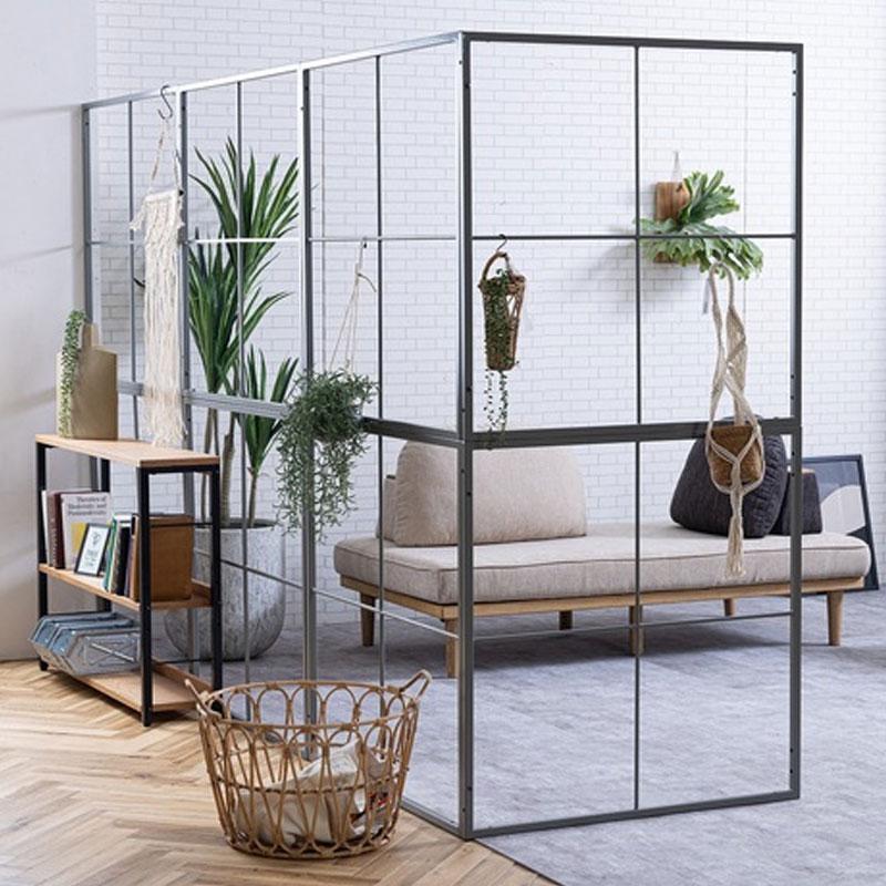 正規品 パーテーション 間仕切り オープンラック グレー モダン ラック