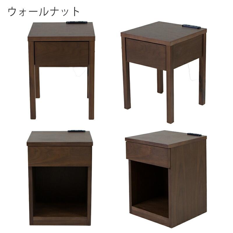 エフ 正規品 ナイトテーブル ベッドサイドテーブル ナイトチェスト