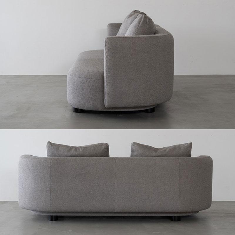 正規品 ソファ 3Pサイズ ホワイト グレージュ クッション付 ファブリック 北欧 aard アールド sofa NOWHERE LIKE HOME ノーウェアライクホーム 爆買