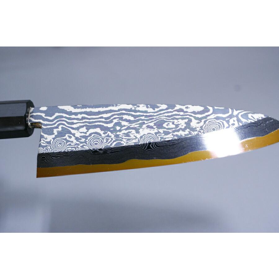 ★新品送料込★青鋼はがね本鍛錬出刃包丁150mm水牛白八角柄マチ磨き裏押し済み ☆新品送料込☆青鋼はがね本鍛錬出刃包丁150mm水牛