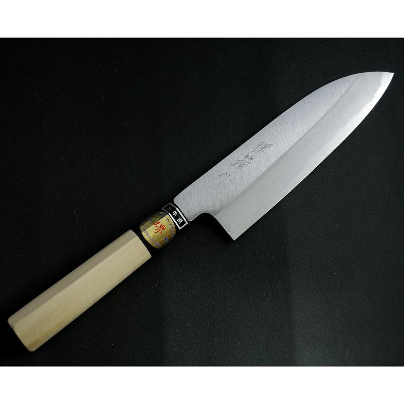 白ニ鋼　切付型特製万能和包丁　180㎜ 6寸 楽天市場】包丁 切付 8寸/9寸/1尺 240mm/270mm/300mm 安来白二鋼 堺