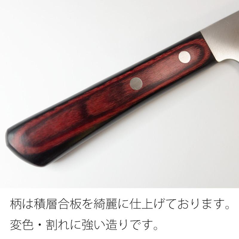 三徳包丁 万能包丁 文化包丁 堺箱八 刃渡り170mm ステンレス VG10 堺打
