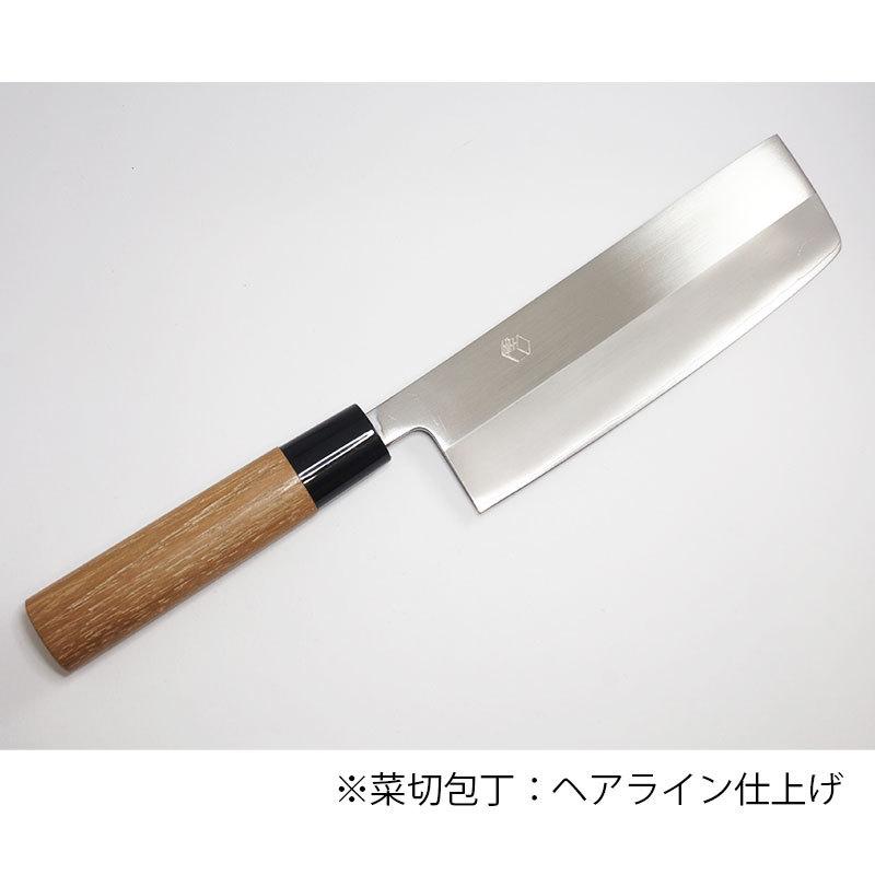 燕三 三徳包丁 菜切包丁 磨き・槌目から選べる SLD鋼 抗菌ハンドル