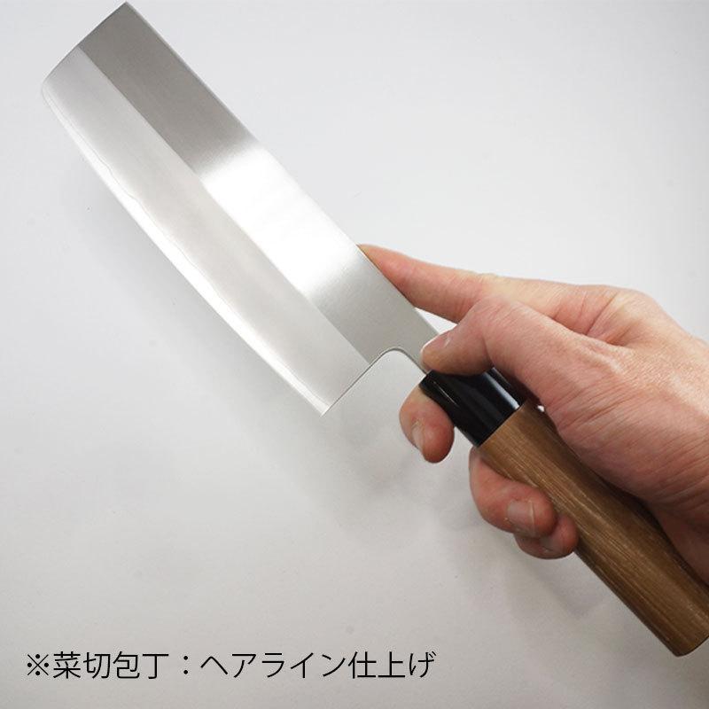 燕三 三徳包丁 菜切包丁 磨き・槌目から選べる SLD鋼 抗菌ハンドル