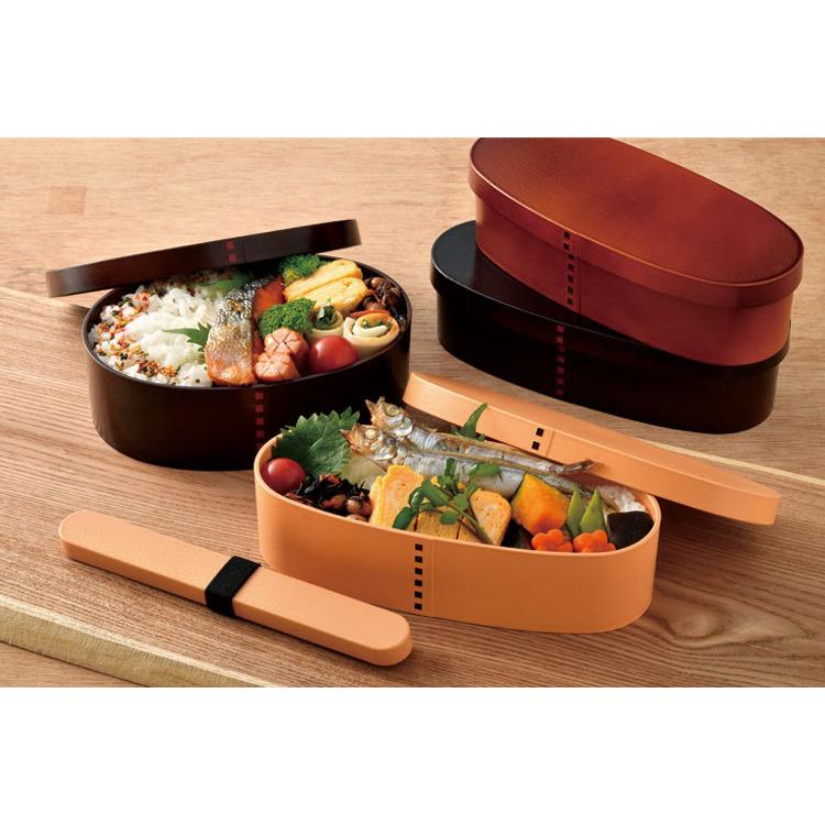 HAKOYA 弁当箱 1段 おしゃれ 曲げわっぱ一段弁当大 800ml 日本製