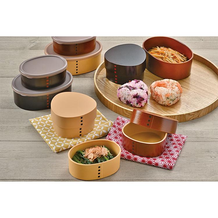 HAKOYA 弁当箱 1段 おしゃれ わっぱおにぎりケース 310ml 日本製