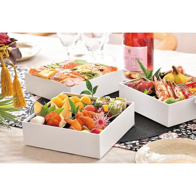 HAKOYA レンジも食洗機OK 重箱 3段 おしゃれ レビュー特典有