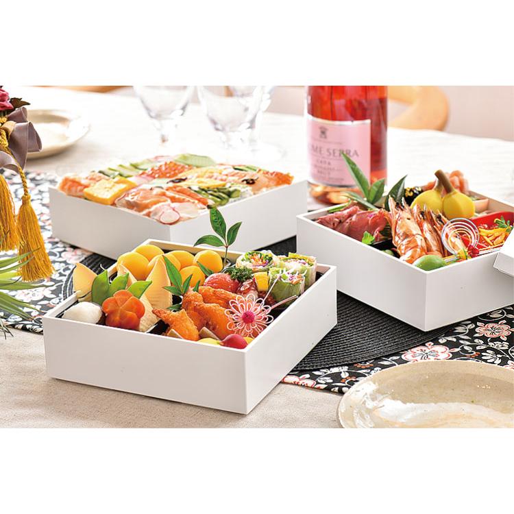 HAKOYA レンジも食洗機OK 重箱 3段 おしゃれ レビュー特典有 レンジ