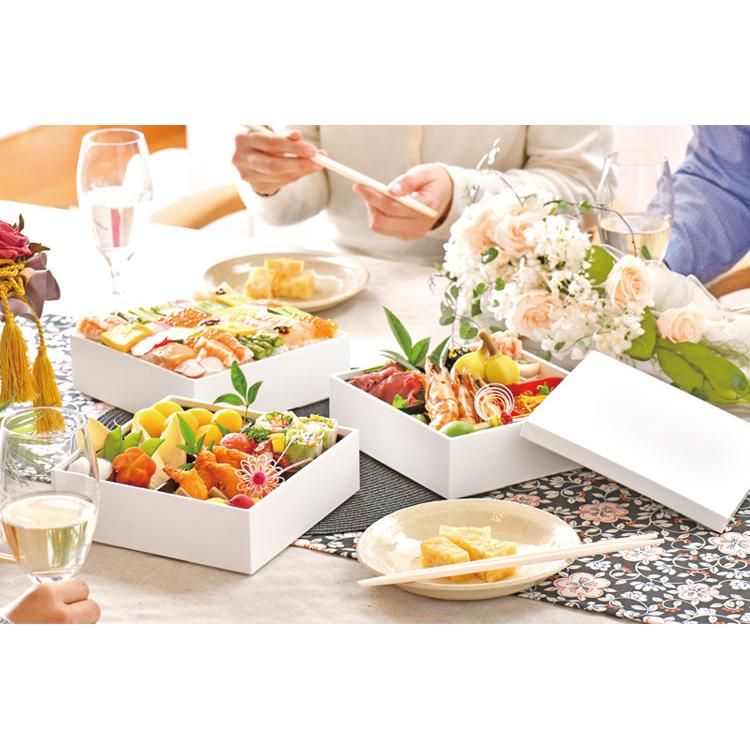 HAKOYA レンジも食洗機OK 重箱 3段 おしゃれ レビュー特典有 レンジ