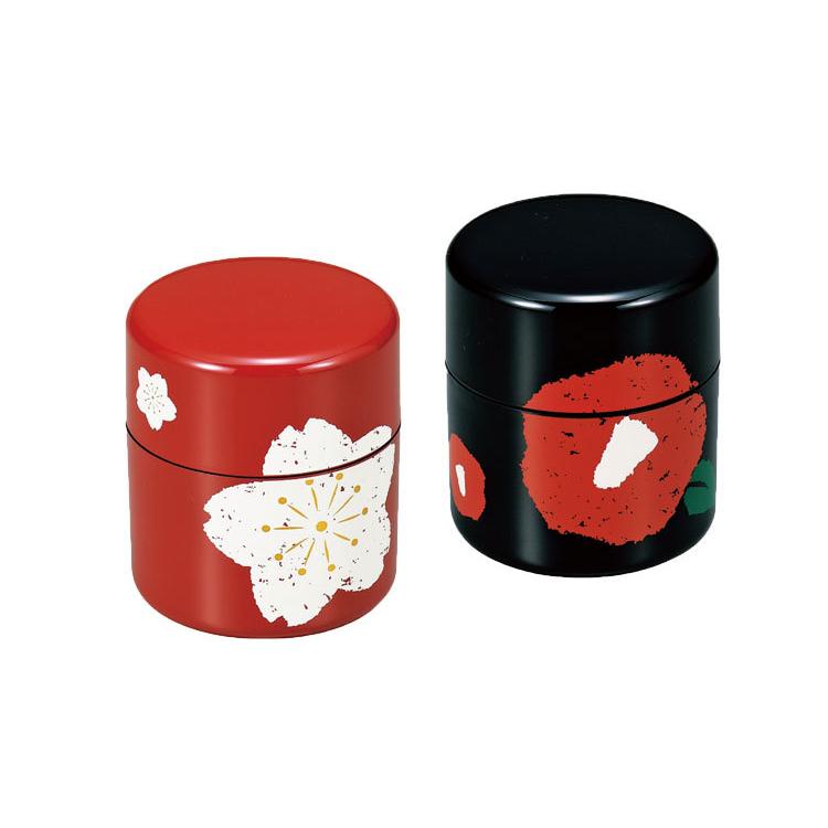 茶筒 おしゃれ Hakoya 茶筒 380ml 朱桜 黒椿 日本製 567 Gp ハコヤショップ ヤフー店 通販 Yahoo ショッピング