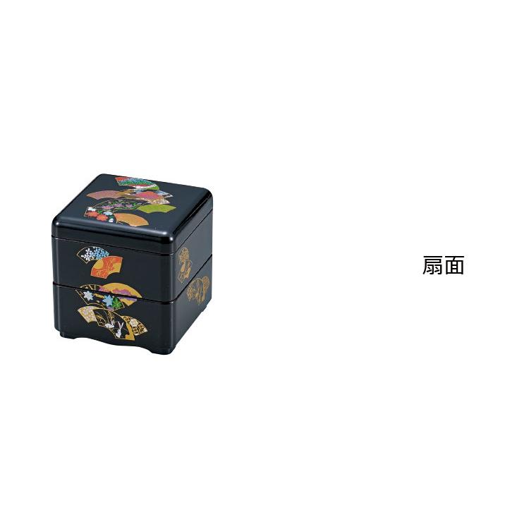 お重mini HAKOYA ミニ重箱 ミニお重珍味角 160ml 扇面 折鶴 日本製