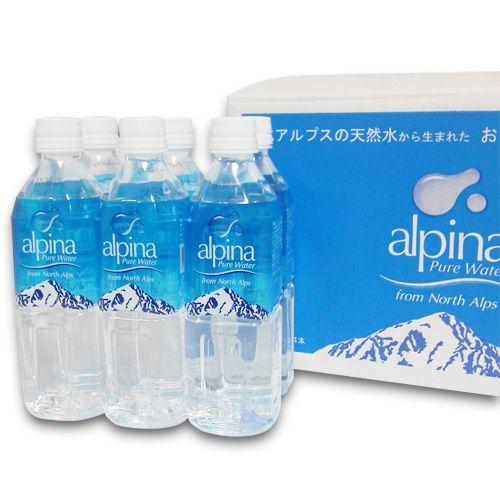 アルピナウォーターペットボトル(500ml×24本)｜hakuba-water8