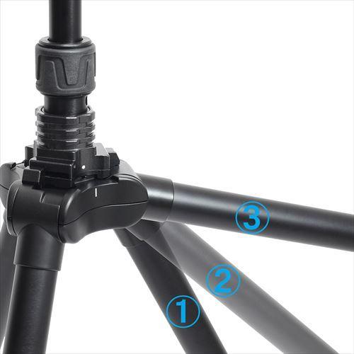 Velbon（ベルボン） 小型トラベル三脚 UT-43II 4907990437082 24mm径 6段 反転収納 ウルトラロック機構 クイックシュー対応 雲台付_15