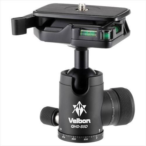 Velbon（ベルボン） 中型自由雲台 QHD-S5D 4907990471611 高精度 トルク調整機構 クイックシュー機構 撮影機材 カメラアクセサリー