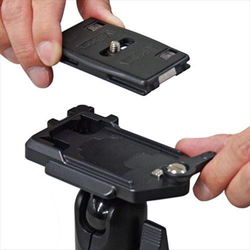 Velbon（ベルボン） 中型自由雲台 QHD-53Q 4907990471826 QRAシステム採用 クイックシュー機構 撮影機材 カメラアクセサリーの画像