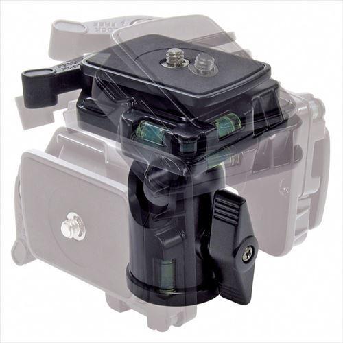 Velbon（ベルボン） 小型自由雲台 QHD-43D N 4907990475213 クイックシュー機構 軽量 ワンアクション 撮影機材 カメラアクセサリーの画像