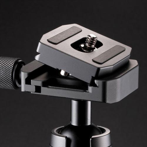 Velbon（ベルボン） 中型アルミ製三脚 VS-543AS 4907990500281 ハイポジション・俯瞰撮影対応 26mm 4段 マクロ撮影 ローポジション対応の画像