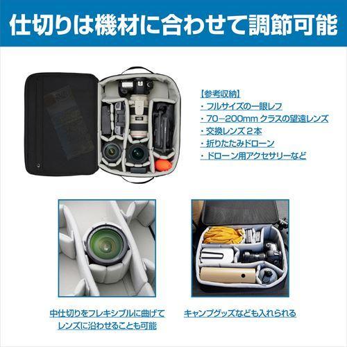 ハクバ カメラバッグ プラスシェル カメラコンテナ ブラック AMZPSCC 4977187214918 機内持込可能サイズ インナーケース ショルダーバッグ