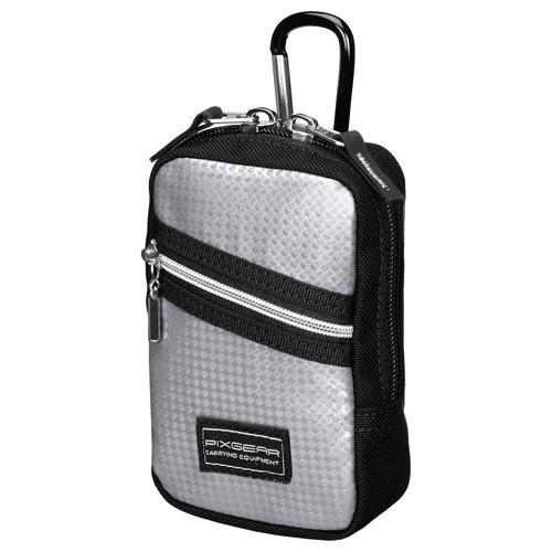 ハクバ ピクスギア CS カメラポーチ M シルバー SPG-CS-CPMSV 4977187290523  カメラバッグ カメラケース | 