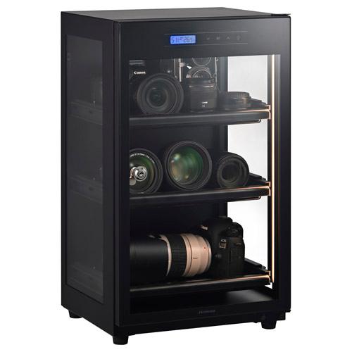 ハクバ 防湿庫 Ｅ-ドライボックス KED-P60ECA ブラック KED-P60ECA 4977187403633 カメラ レンズ 一眼レフ 防カビ 保管 自動除湿｜ハクバストア　ヤフー店