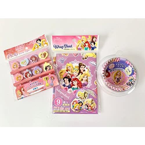 ディズニー プリンセス お弁当 デコレーション3点セット おにぎりラップ ピックス お弁当カップ Hk Si 3301 Hakubears 通販 Yahoo ショッピング