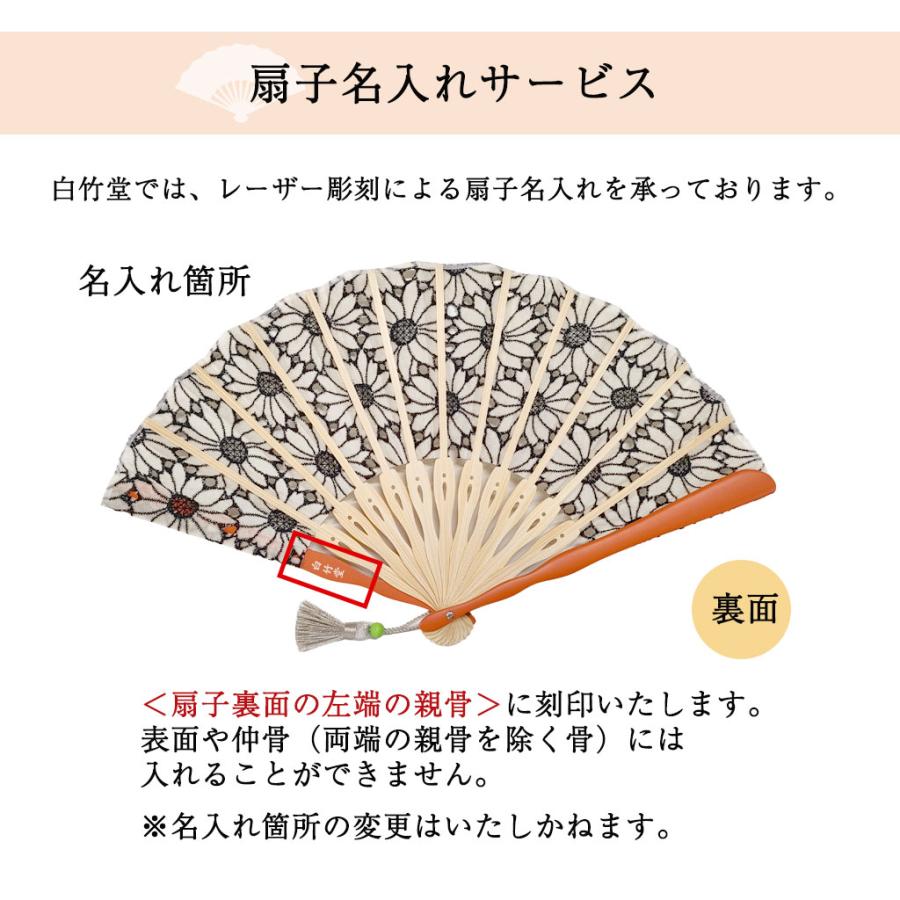 白竹堂 扇子 メンズ 男性 切絵京扇子セット 扇子袋付き 父の日 お祝い