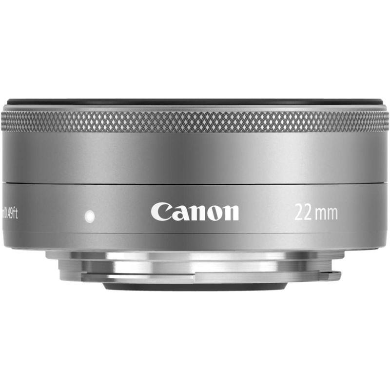 Canon 単焦点広角レンズ EF-M22mm F2 STM シルバー ミラーレス一眼対応 EF-M222STMSL EF 単焦点広角レンズ M22mm F2 STM シルバー ミラーレス一眼対応 M222STMSL