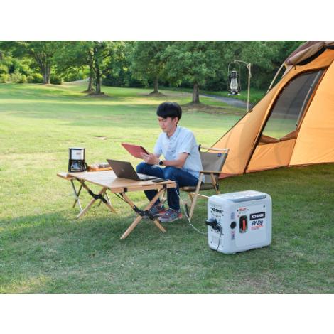 工進（KOSHIN） カセットガス式インバーター発電機 GV-9ig アウトドア