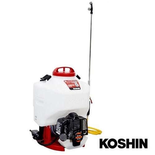 KOSHIN エンジン動噴 ES-20C タンク容量20L 消毒 除草 噴霧 散布