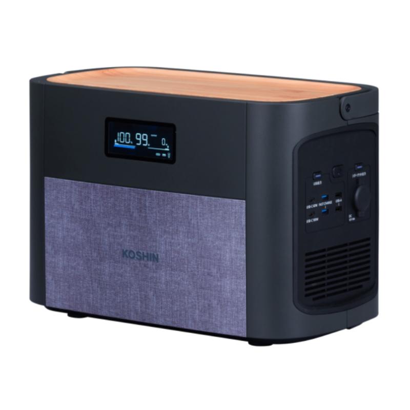 KOSHIN ポータブル電源1200W BPS-12L 発電機 防災 キャンプ BSP12L