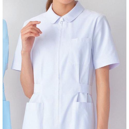 050 カゼン ナースワンピース 女性用 透け防止 ホワイト ブルー 医療用 看護師用 ナースウェア 工業洗濯可 制菌 050 白衣ネット ヤフー店 通販 Yahoo ショッピング