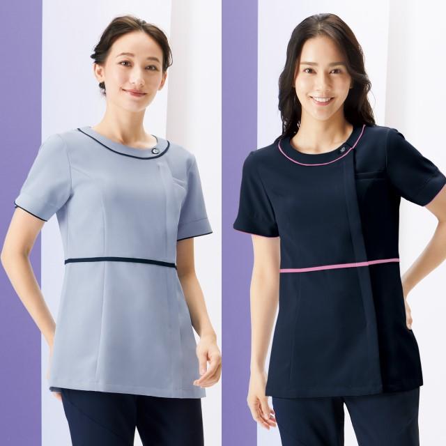 7056sc フォーク ナースウェア ジャケット 女性用 おしゃれ 可愛い かっこいい 透け防止 防汚 制電 吸汗 涼しい 7056sc 白衣ネット ヤフー店 通販 Yahoo ショッピング