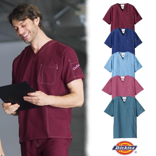 Dickies（ディッキーズ） 7061SC スクラブ 白衣 フォーク ナースウェア