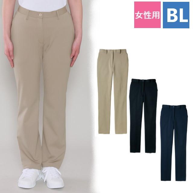 CR584 トンボ キラク 介護ウェア レディス パンツ BL 女性用