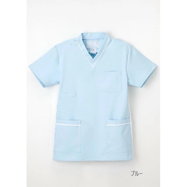 プ-さん　白衣*スクラブ＊ナース服 ナガイレーベン FT4497 スクラブ 白衣 医療 男女兼用 ナース