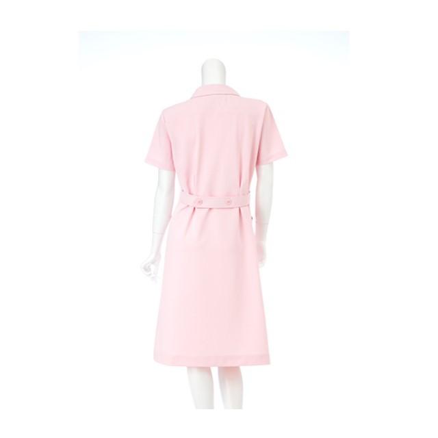 HO1917 ナガイレーベン 白衣 ナースウェア ワンピース 女性用 半袖 襟付き 制菌加工 制電 吸水 防汚 透け防止 NAGAILEBEN | ナガイレーベン | 05