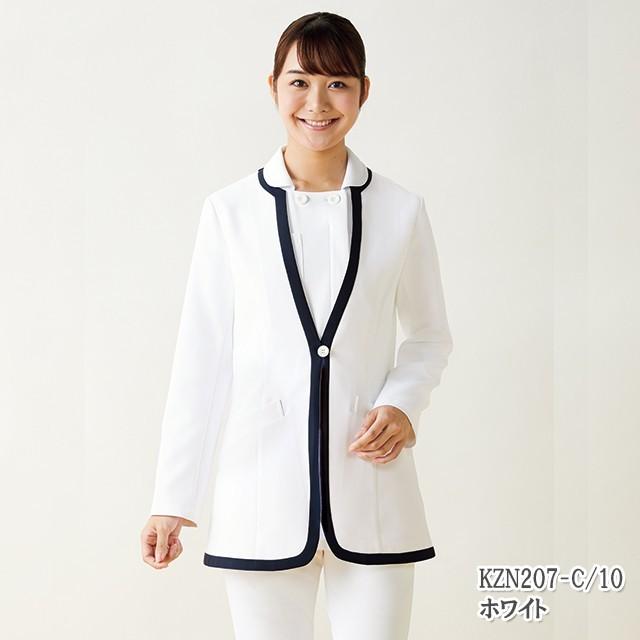 KAZEN（カゼン） KZN207 白衣 ナースウェア 白衣の上に着る ジャケット